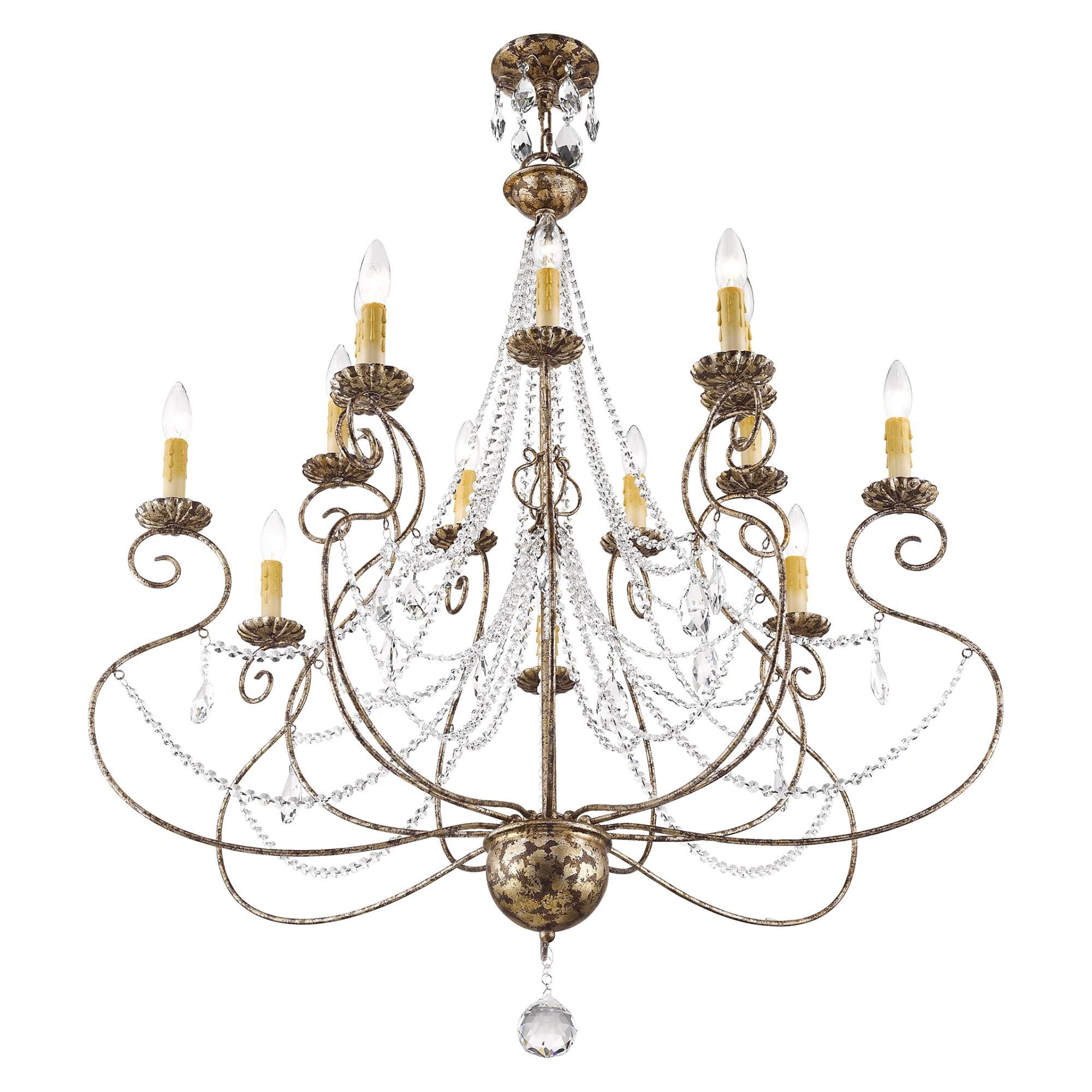 Candle chandelier - Marlow Vale for dining room view 9