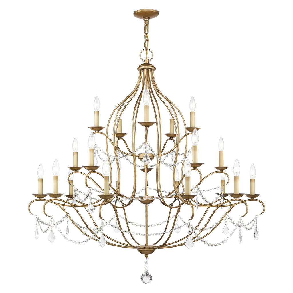Candle chandelier - Finch Arc for dining room view 3
