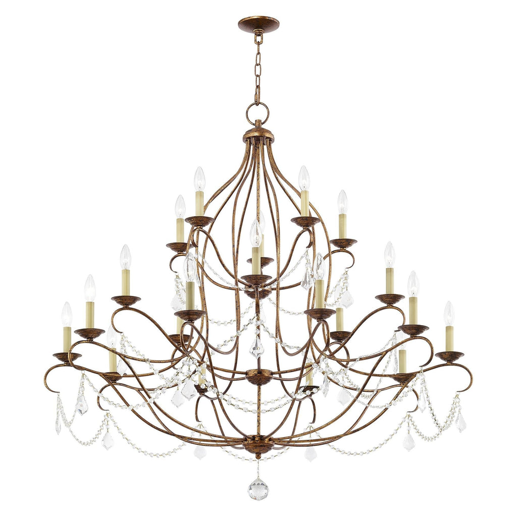 Candle chandelier - Finch Arc for dining room view 14