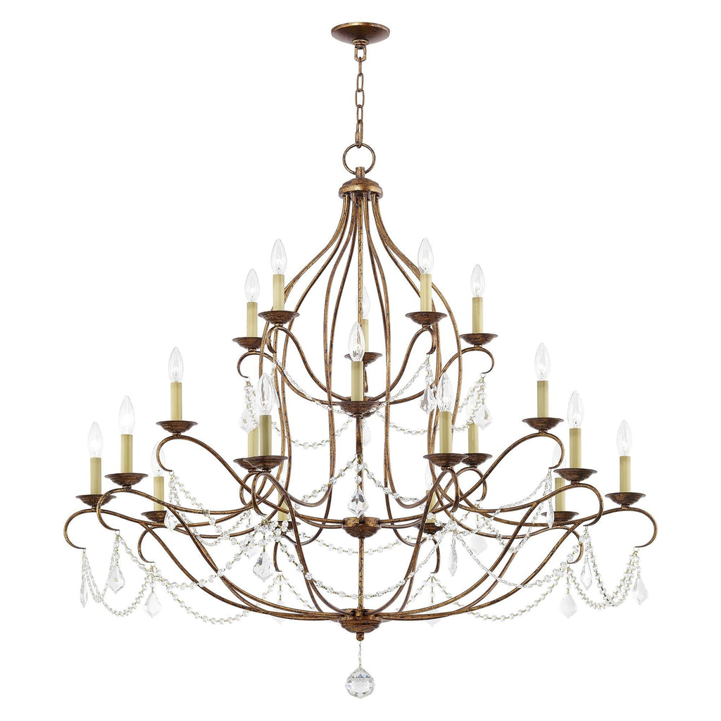 Candle chandelier - Finch Arc for dining room view 15