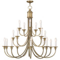 Candle chandelier - Linnea Arc for dining room view 1