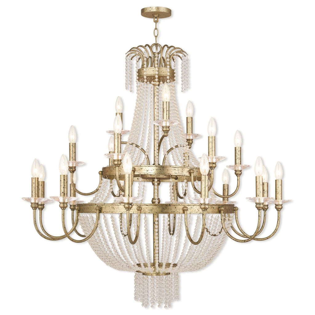 Candle chandelier - Bexley Arc for dining room view 1