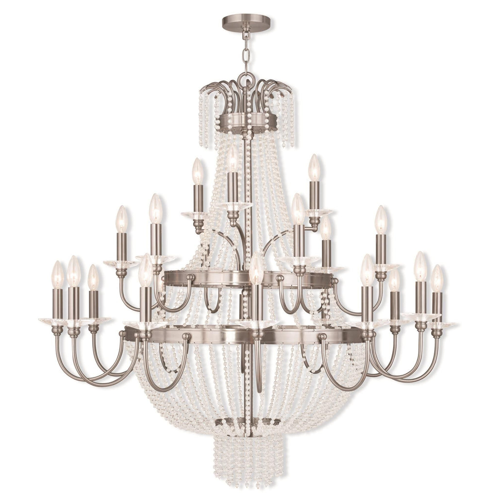 Candle chandelier - Bexley Arc for dining room view 2