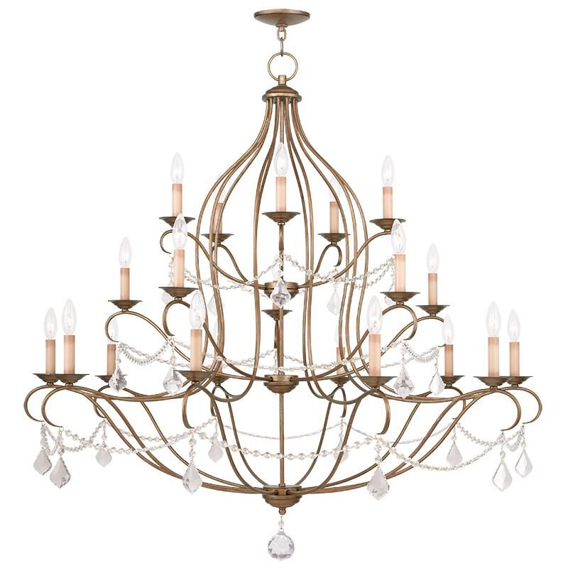 Candle chandelier - Finch Arc for dining room view 2