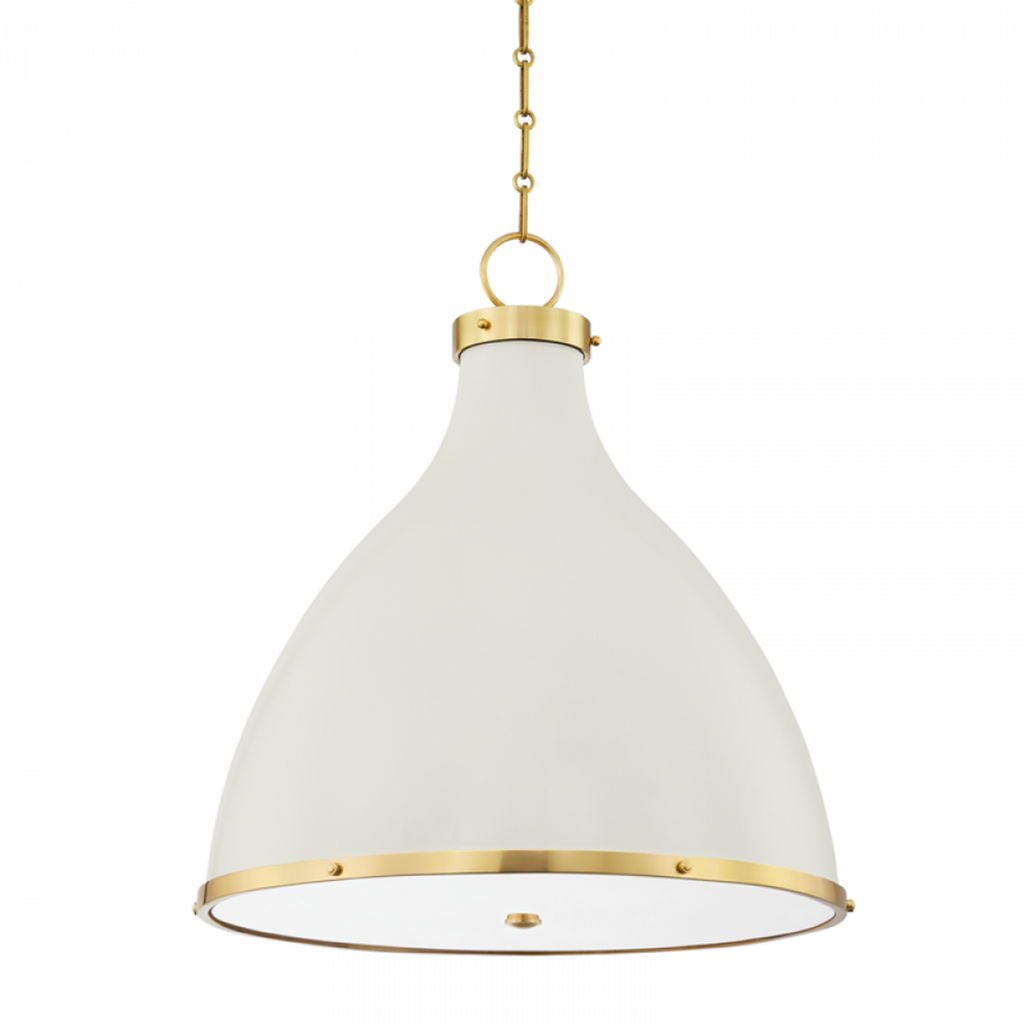 Abacus Pendant, 6-Light, Standard Height, LED, Vintage Platinum, Abacus Cool Grey Glass, 5.5"W (139055-LED-STND-82-YL0668 5CQEVZ)