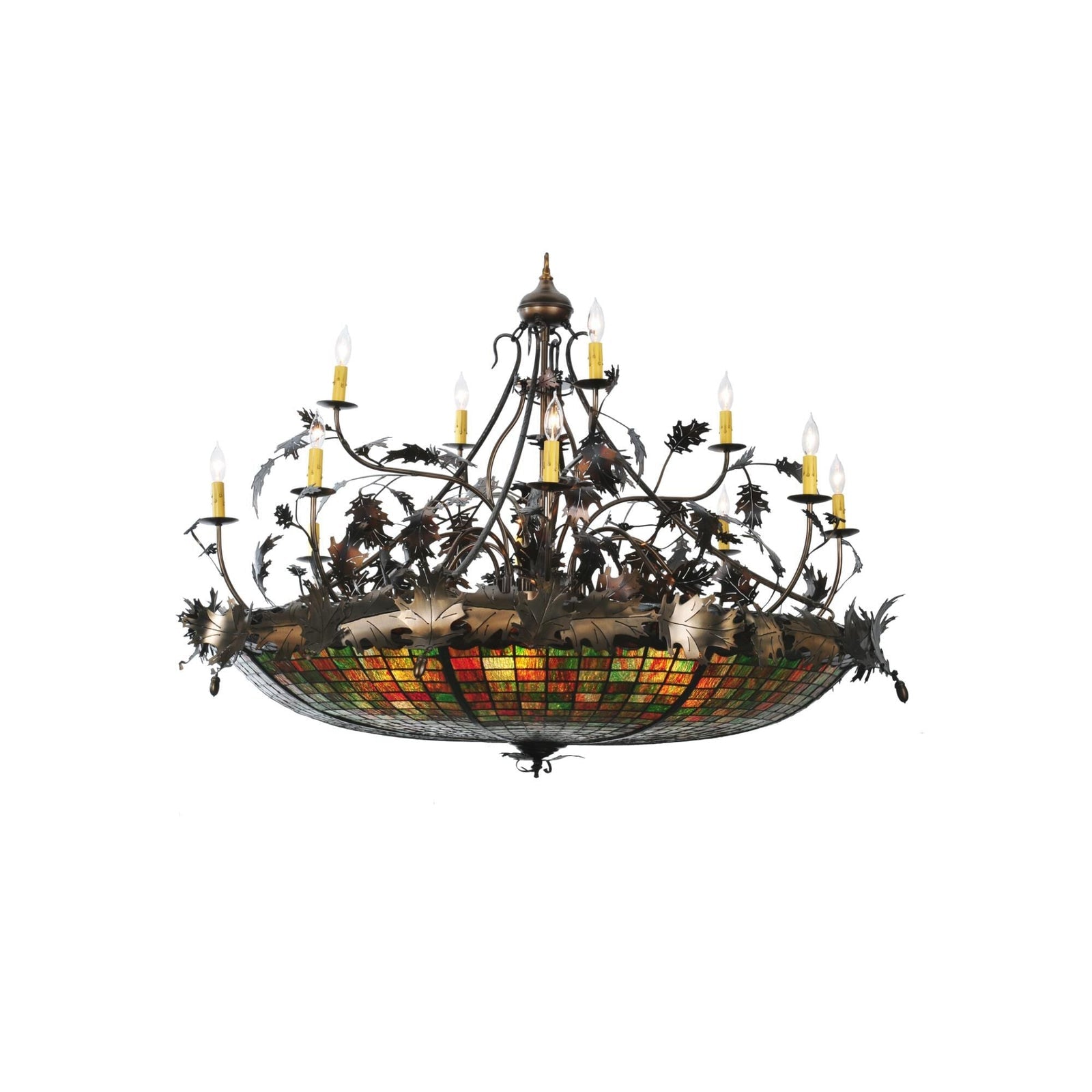 Wood chandelier - Nysa Bloom for dining room view 1