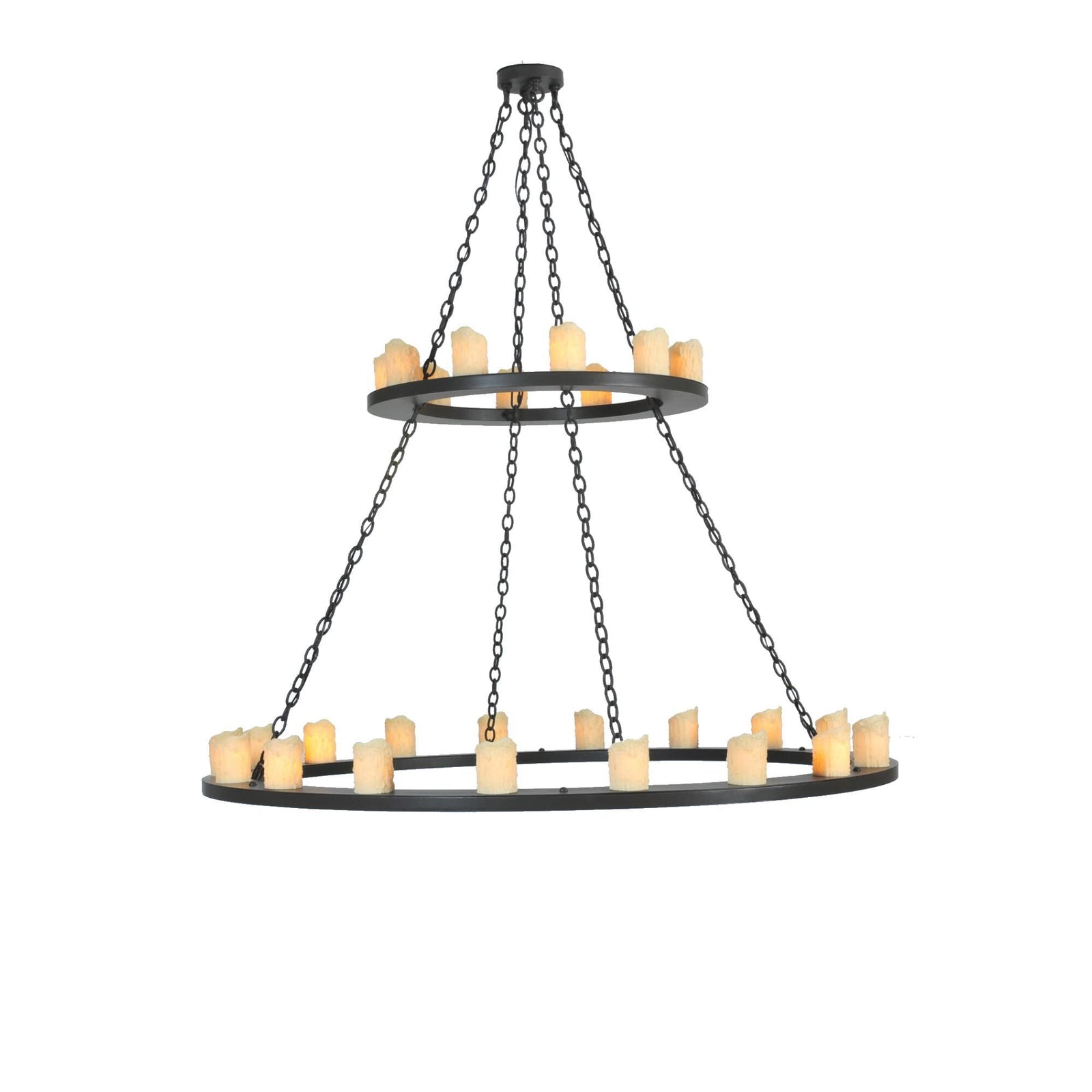 Candle chandelier - Gemma Grove for dining room view 1
