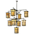9-Light 64 in. Chandelier - Kairo Loom for dining room view 1