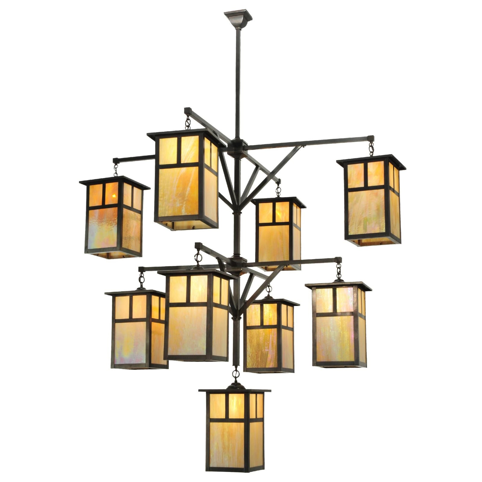 9-Light 64 in. Chandelier - Kairo Loom for dining room view 1