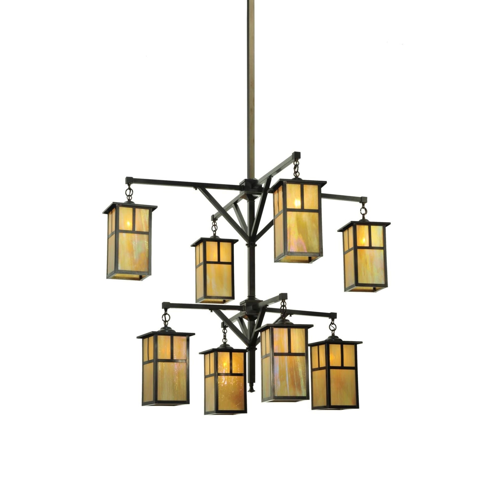 8-Light 52 in. Chandelier - Rumi Bloom for dining room view 1