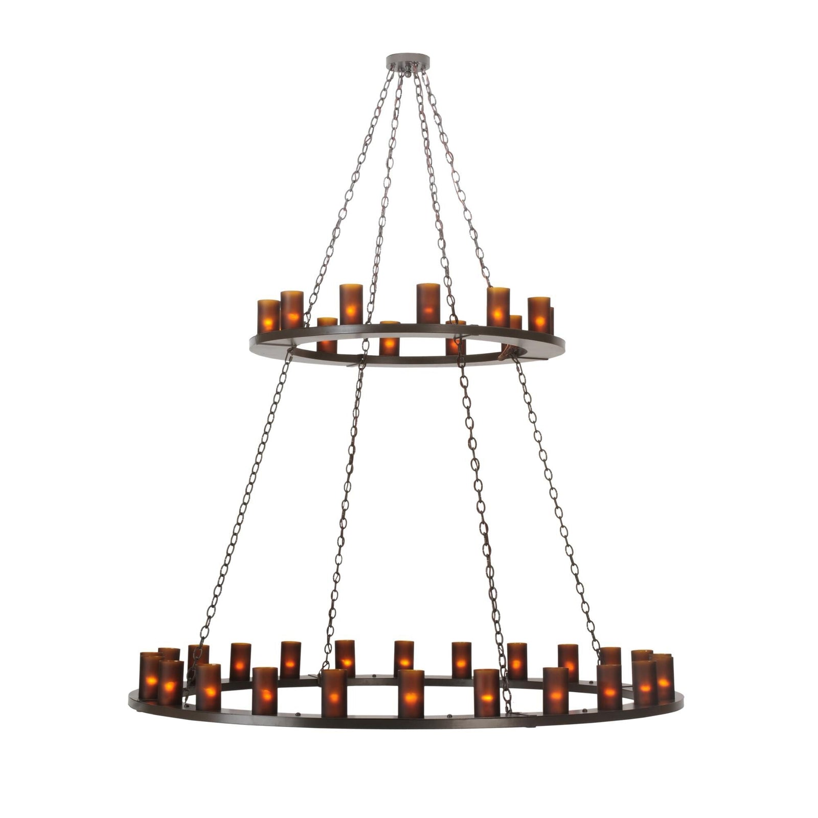 36-Light 72 in. Chandelier - Jovie Halo for dining room view 1