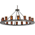 16-Light 48 in. Chandelier - Onda Grove for dining room view 1
