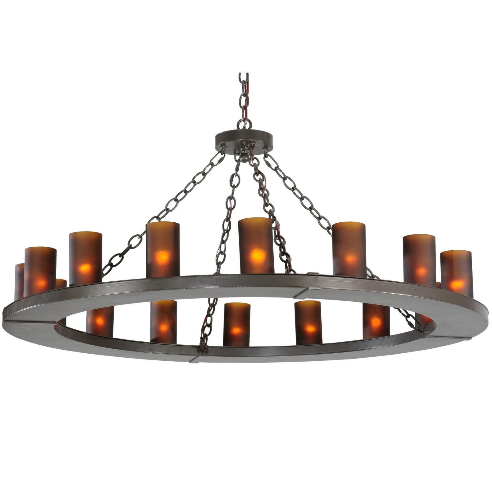16-Light 48 in. Chandelier - Onda Grove for dining room view 1