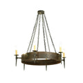 6-Light 47 in. Chandelier - Xara Cove for dining room view 1