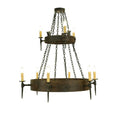 3-Light 47 in. Chandelier - Avon Bloom for dining room view 1