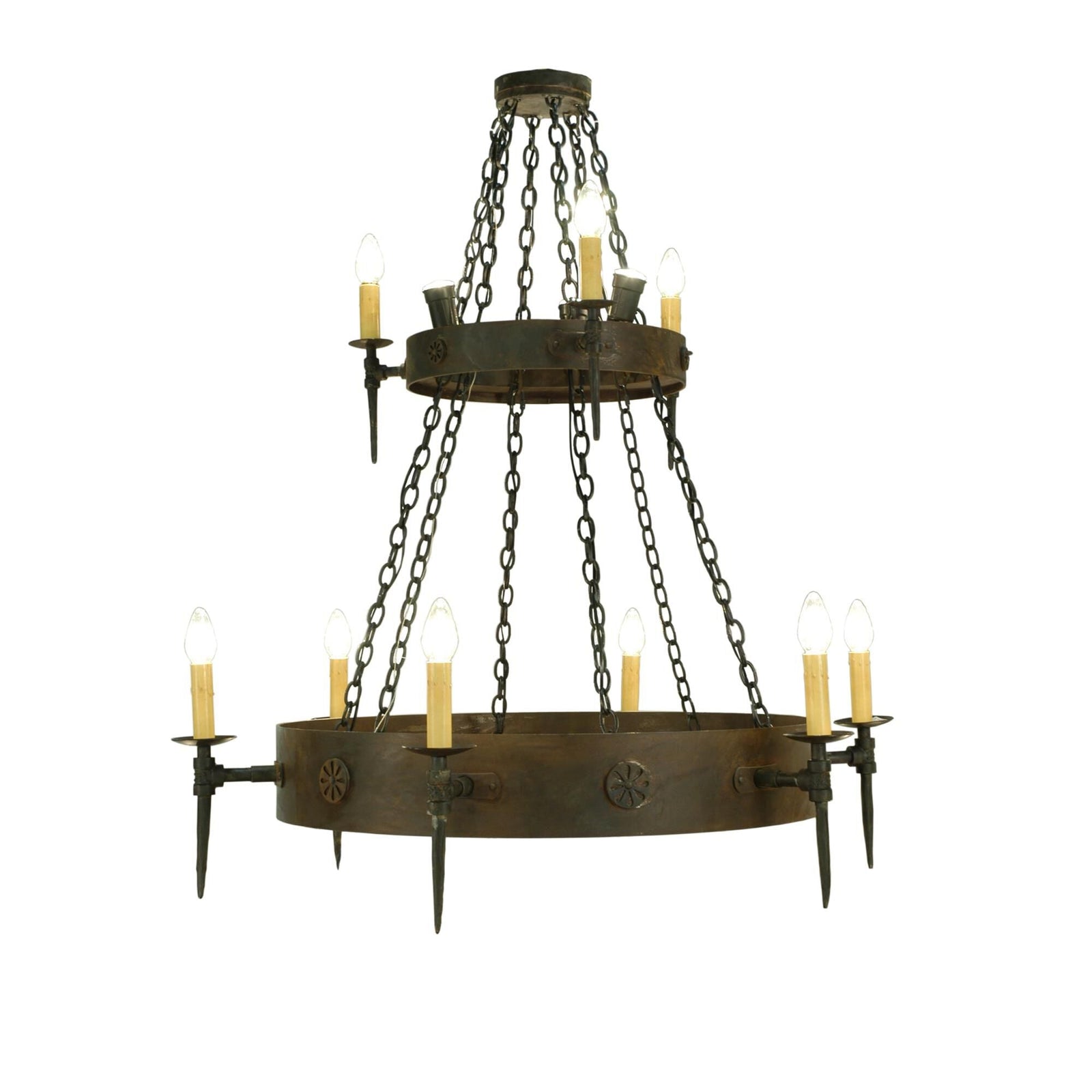 3-Light 47 in. Chandelier - Avon Bloom for dining room view 1