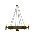 12-Light 72 in. Chandelier - Fiora Vale for dining room view 1