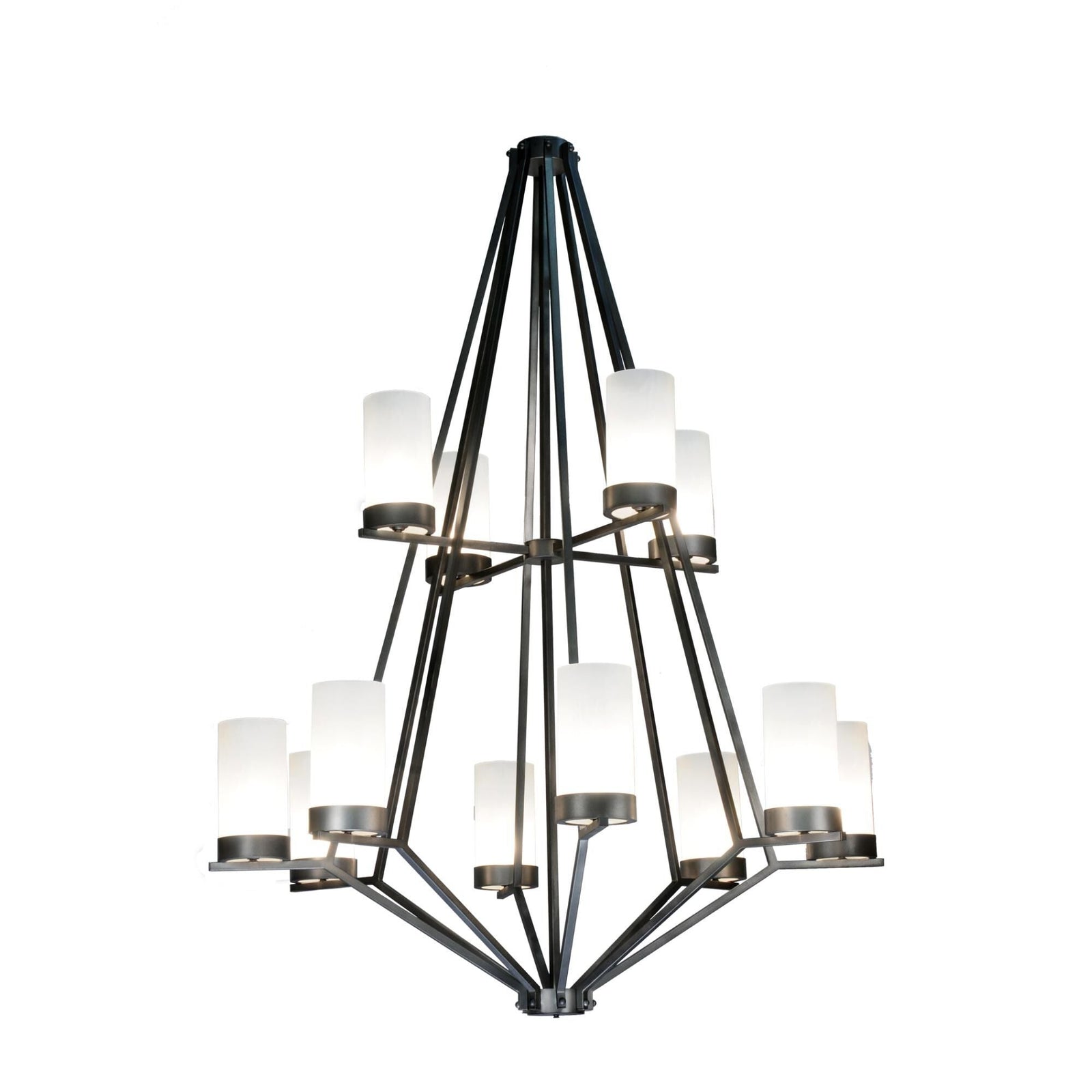 12-Light 60 in. Chandelier - Pavia Ridge for dining room view 1