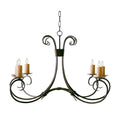 Candle chandelier - Elara Ridge for dining room view 1