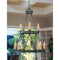 Candle chandelier - Jessa Loom for dining room view 1