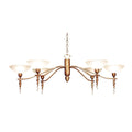 6-Light 60 in. Chandelier - Fiora Bloom for dining room view 1
