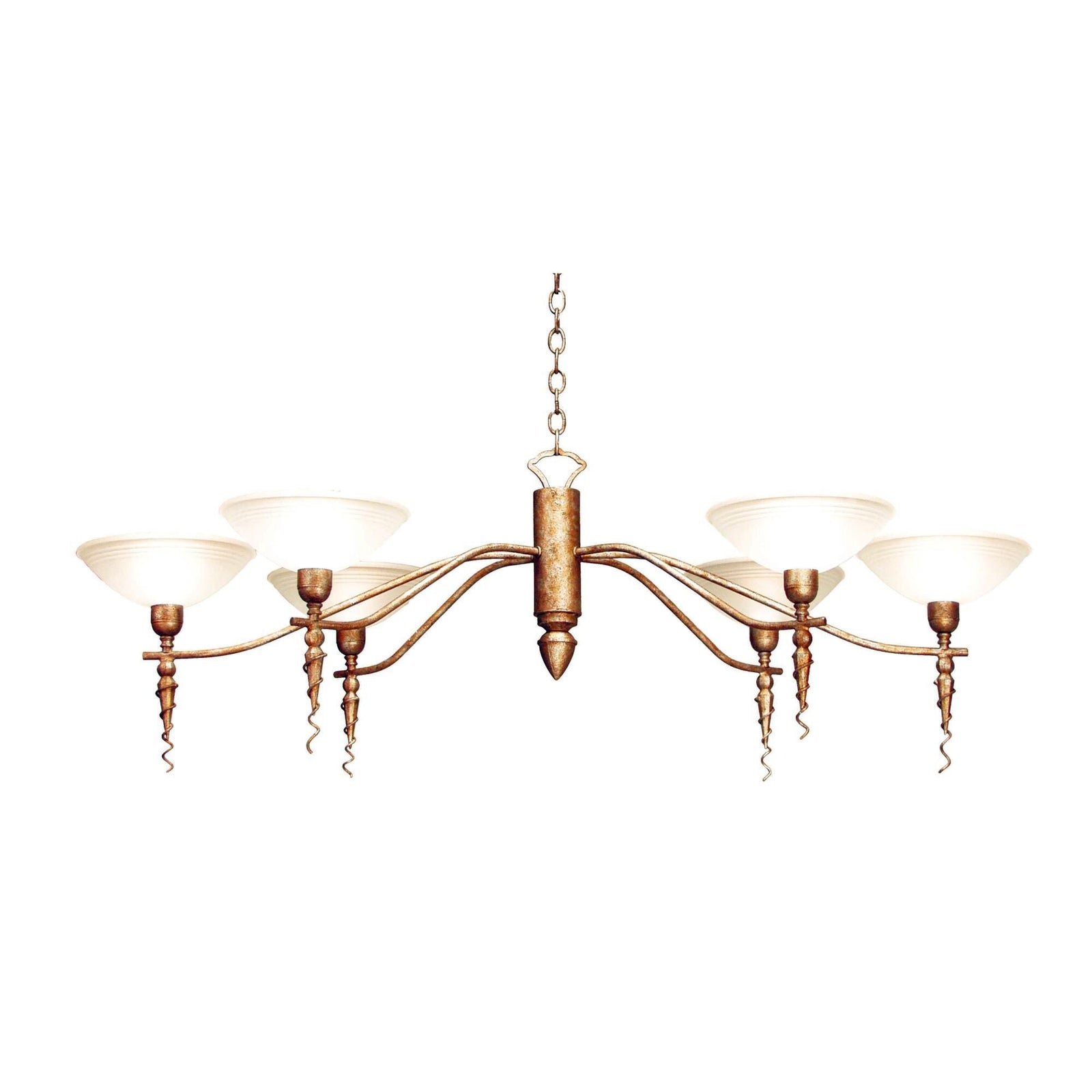 6-Light 60 in. Chandelier - Fiora Bloom for dining room view 1