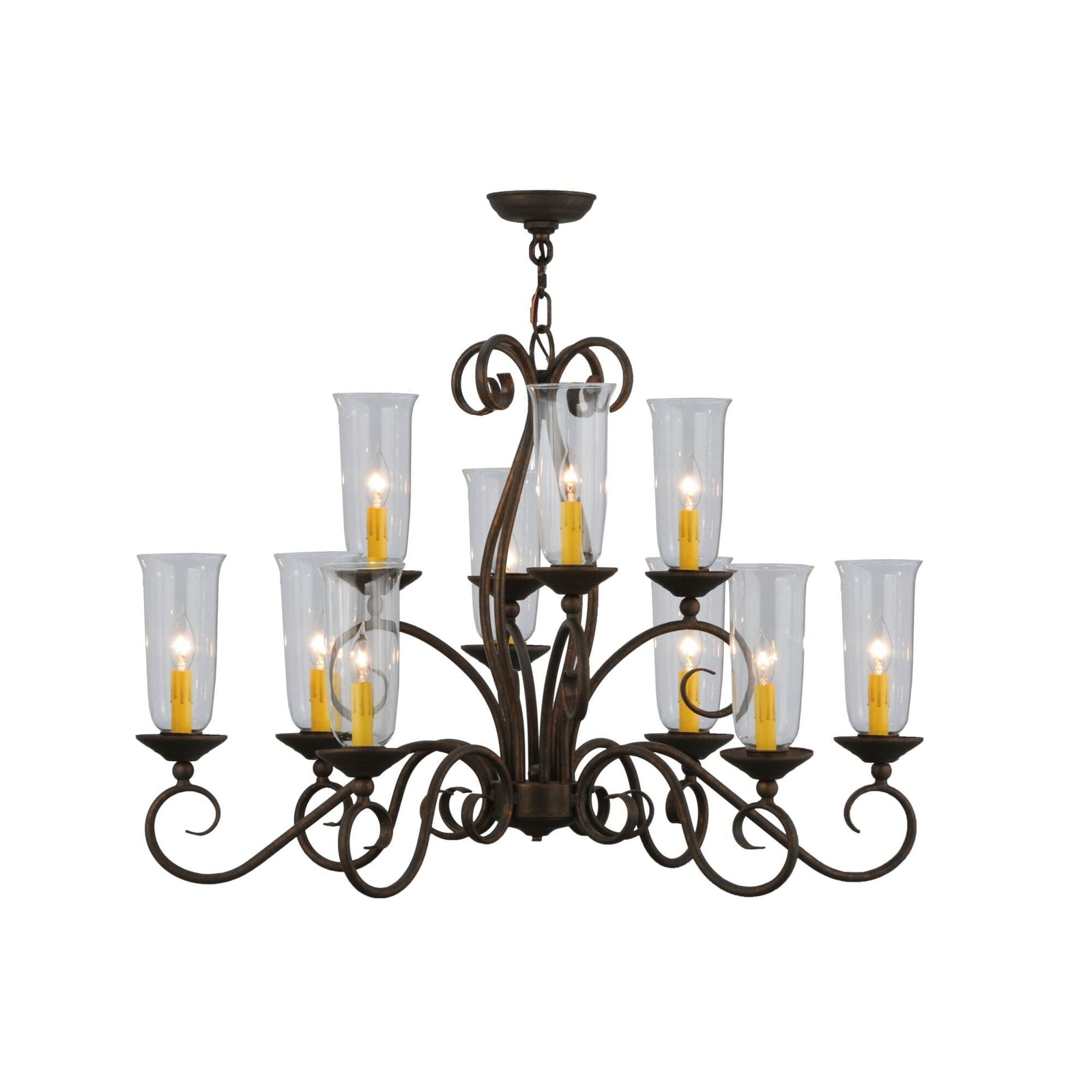 Candle chandelier - Lumen Cove for dining room view 1