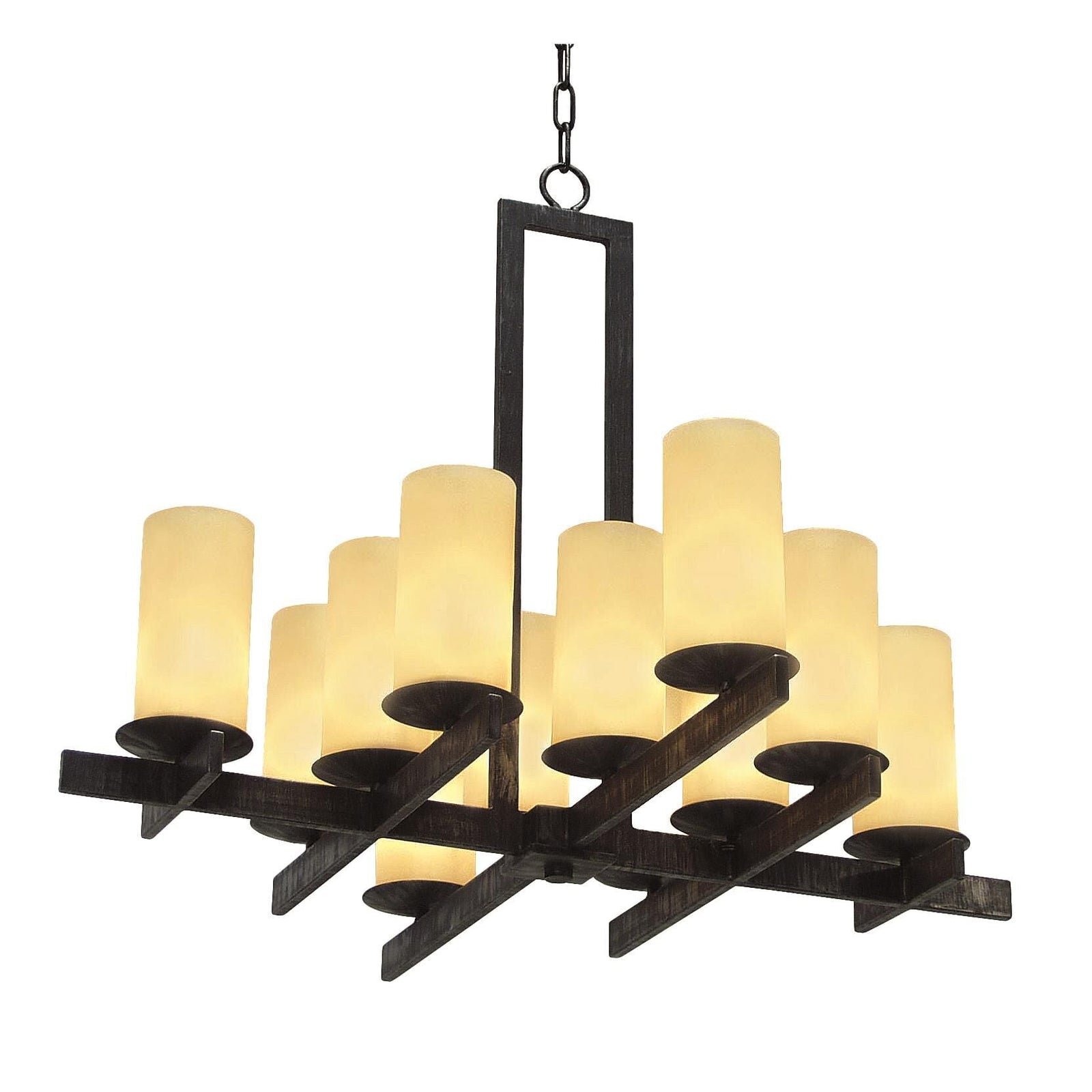 Candle chandelier - Evren Bloom for dining room view 1