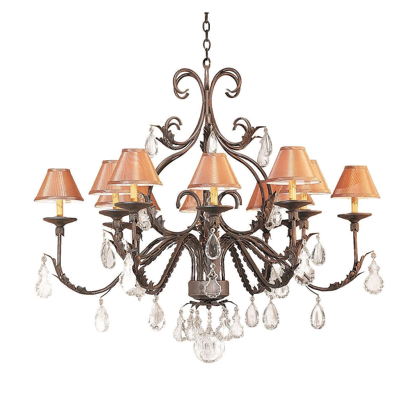 Candle chandelier - Kora Halo for dining room view 1