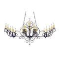 Candle chandelier - Willa Halo for dining room view 1