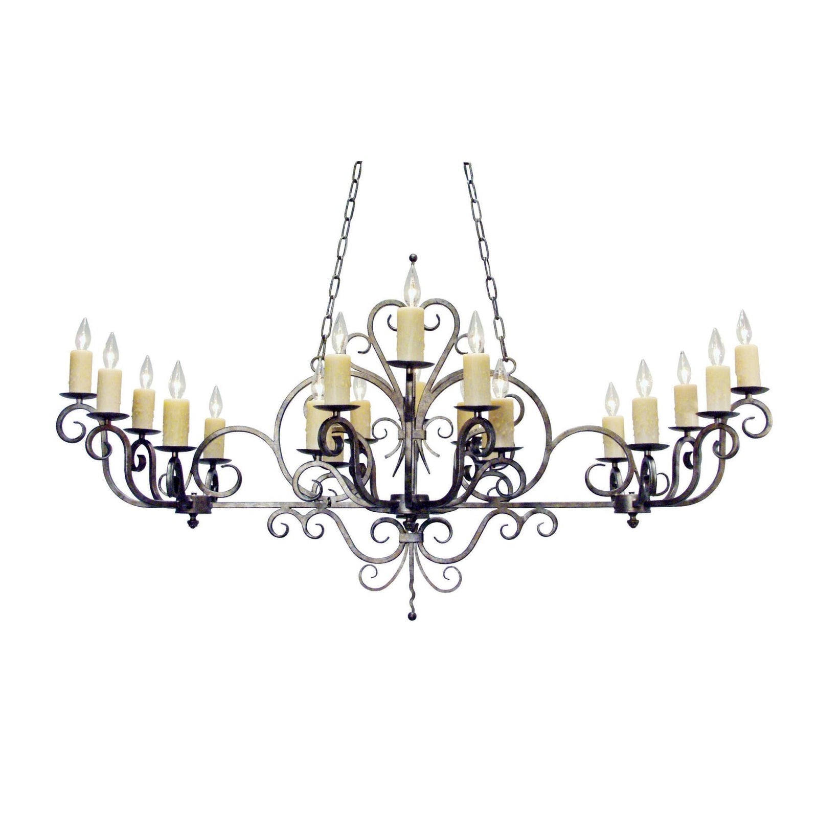 Candle chandelier - Willa Halo for dining room view 1