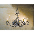 Candle chandelier - Clara Grove for dining room view 1