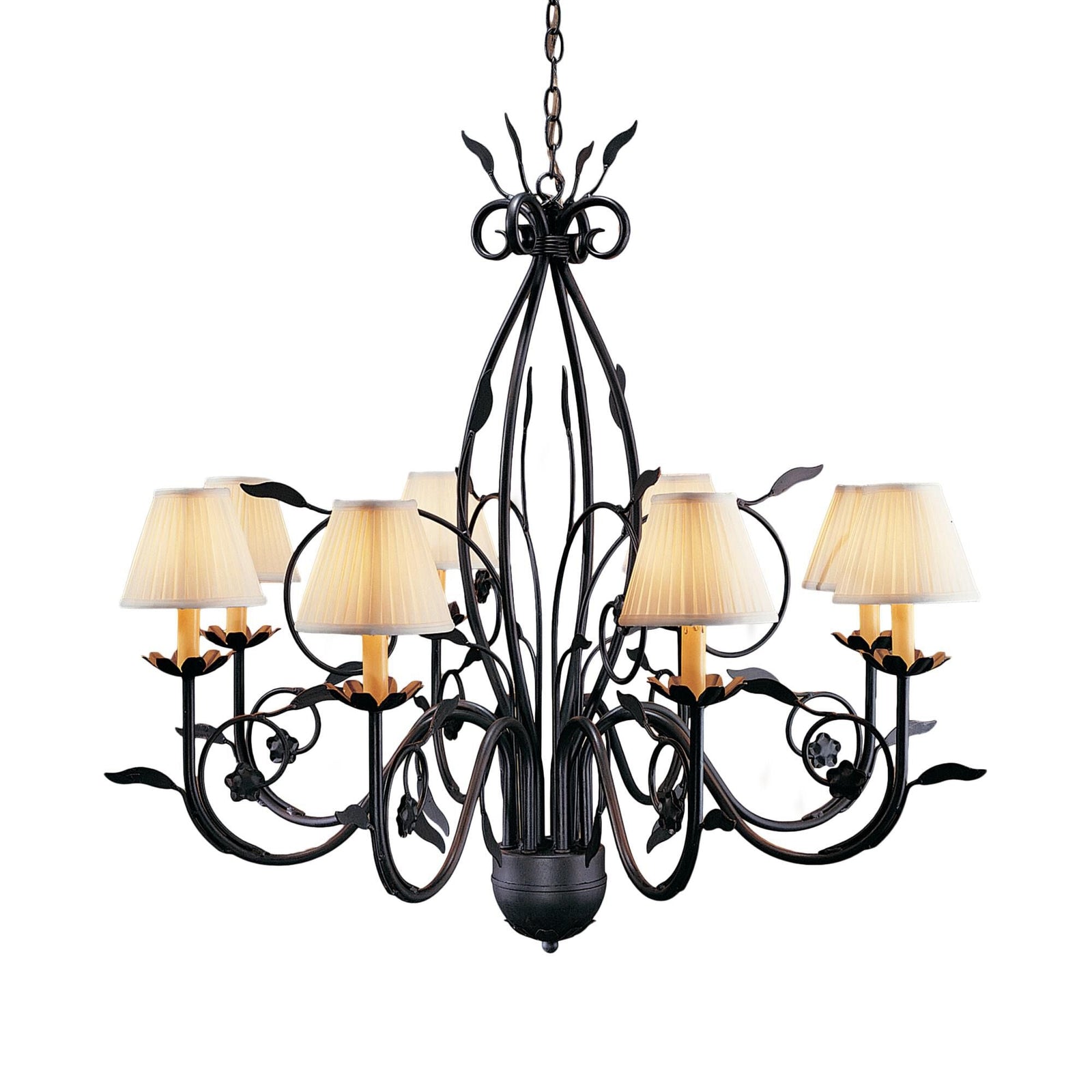 Candle chandelier - Wren Loom for dining room view 1