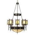 48 in. Chandelier - Elara Stone for dining room view 1