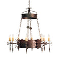 Candle chandelier - Lazuli Ridge for dining room view 1