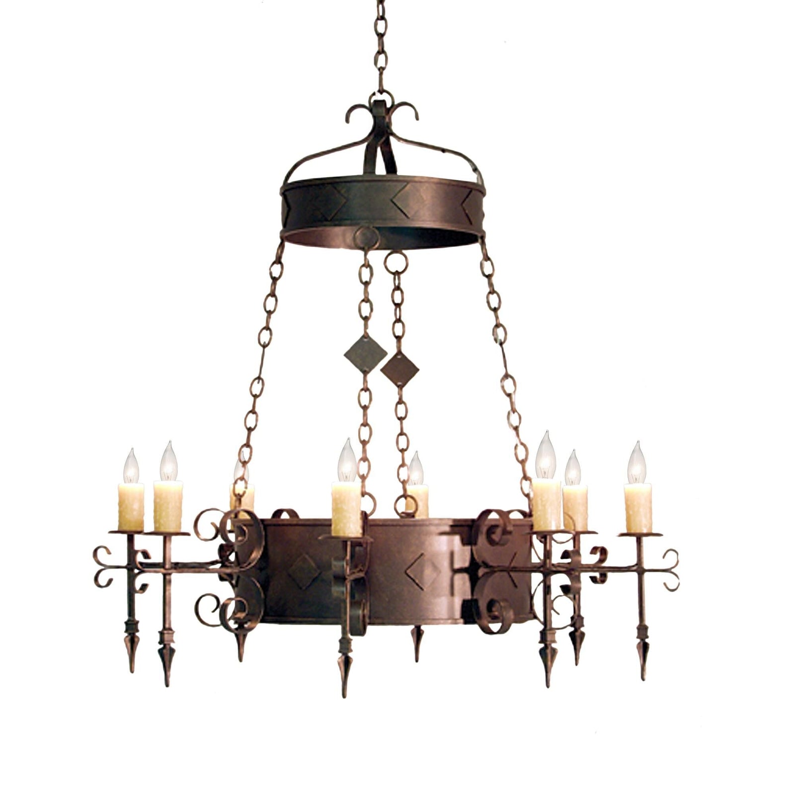 Candle chandelier - Lazuli Ridge for dining room view 1