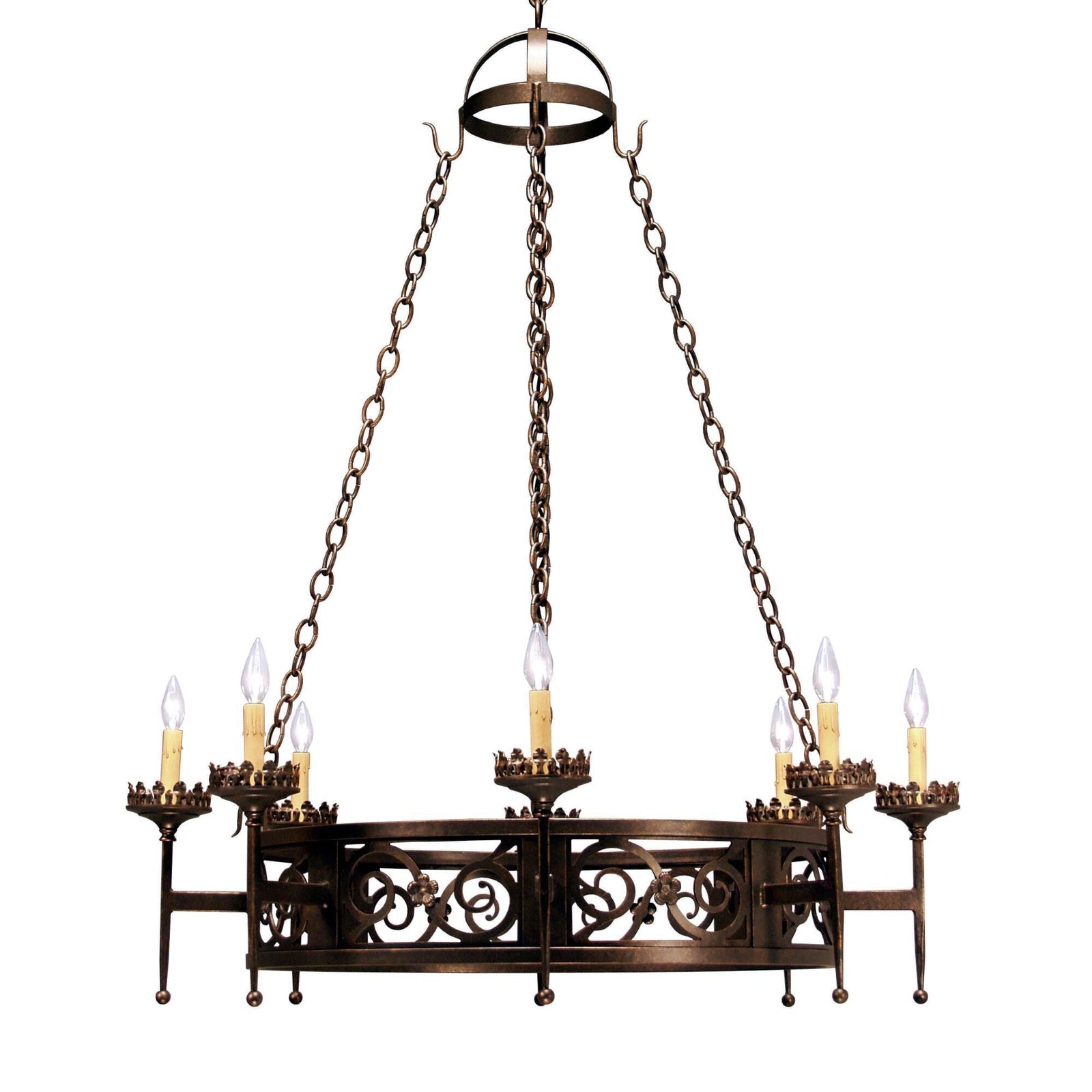 Candle chandelier - Faye Ridge for dining room view 1