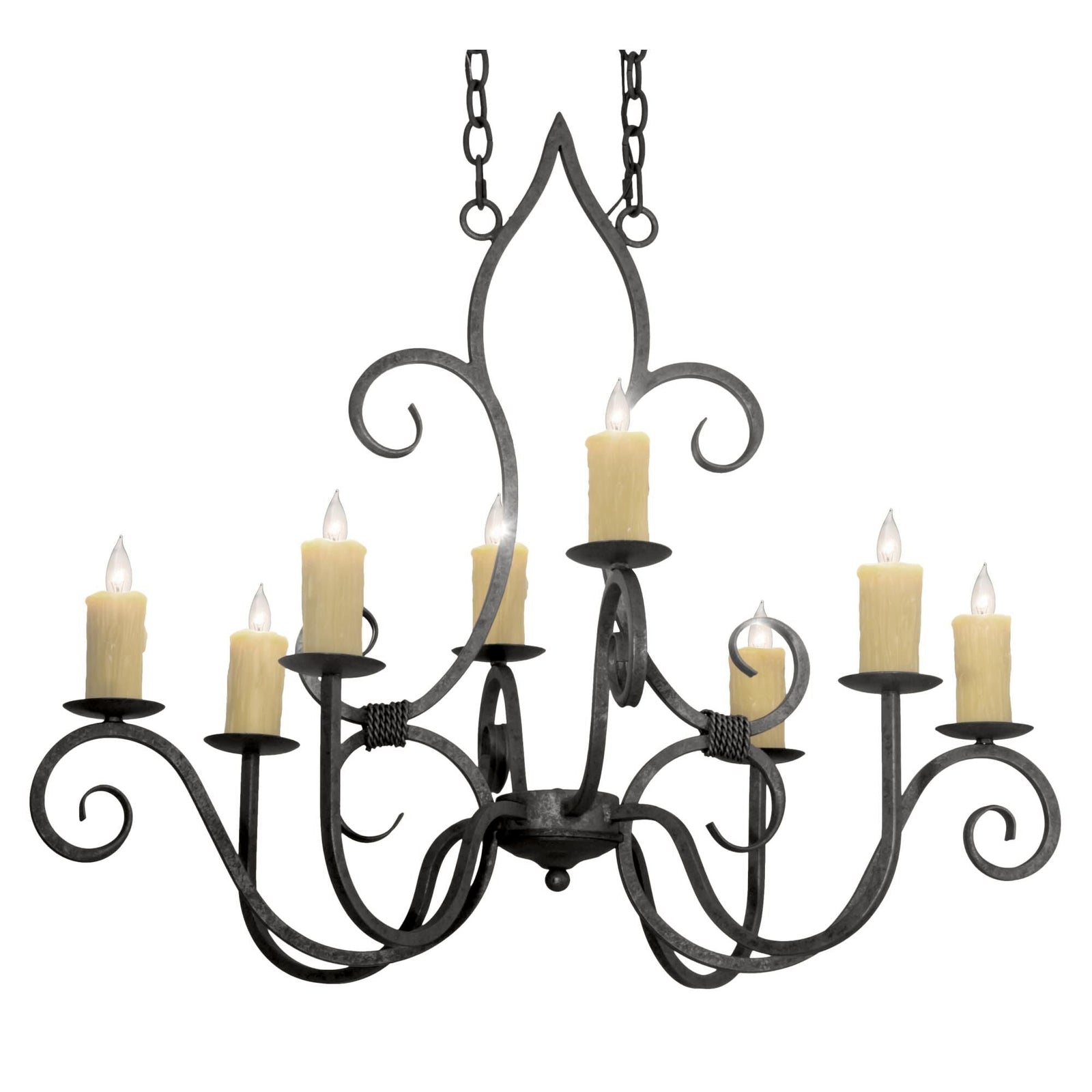 Candle chandelier - Galen Halo for dining room view 1