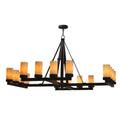 Candle chandelier - Elara Loom for dining room view 1
