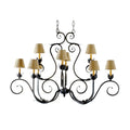 Candle chandelier - Tessa Ridge for dining room view 1