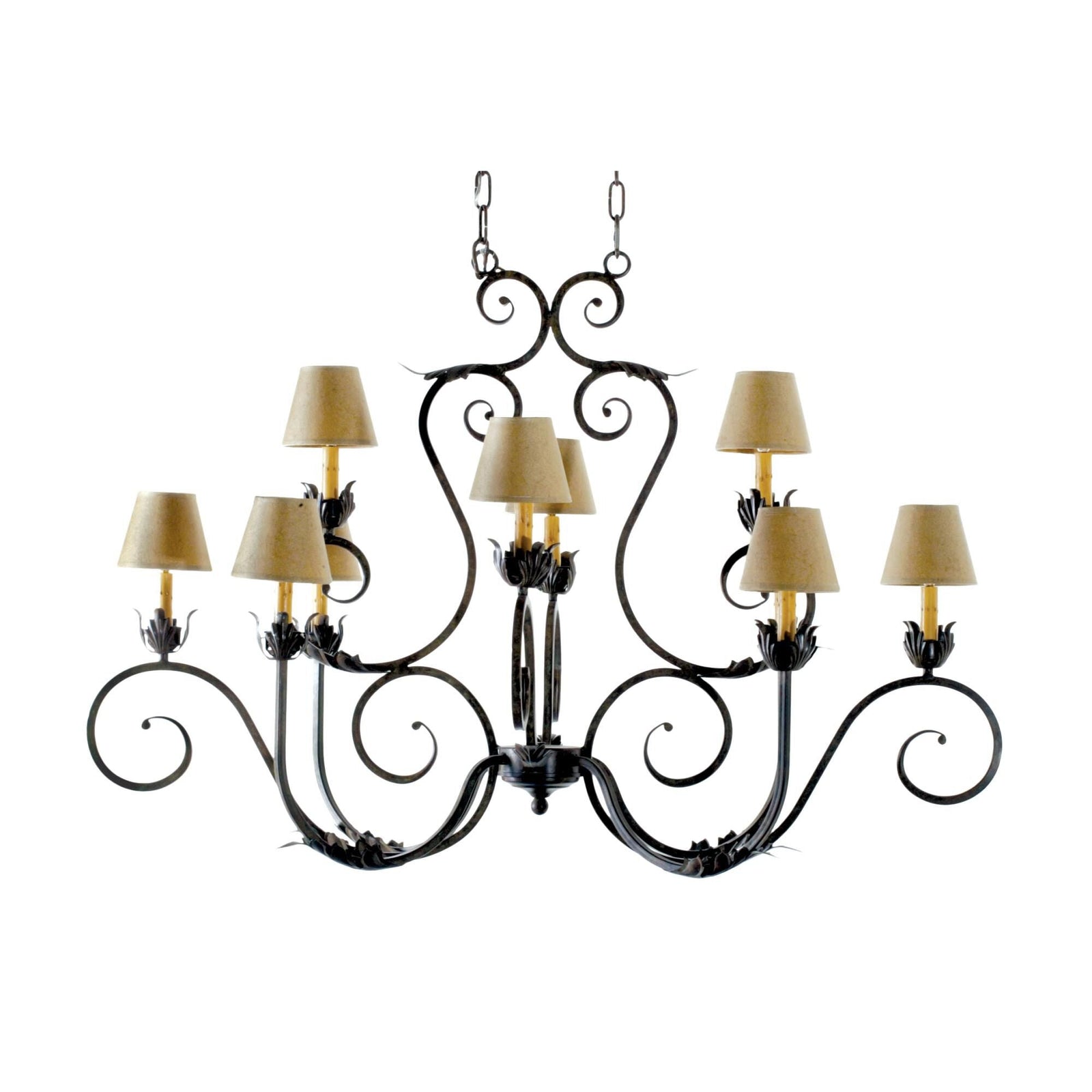 Candle chandelier - Tessa Ridge for dining room view 1