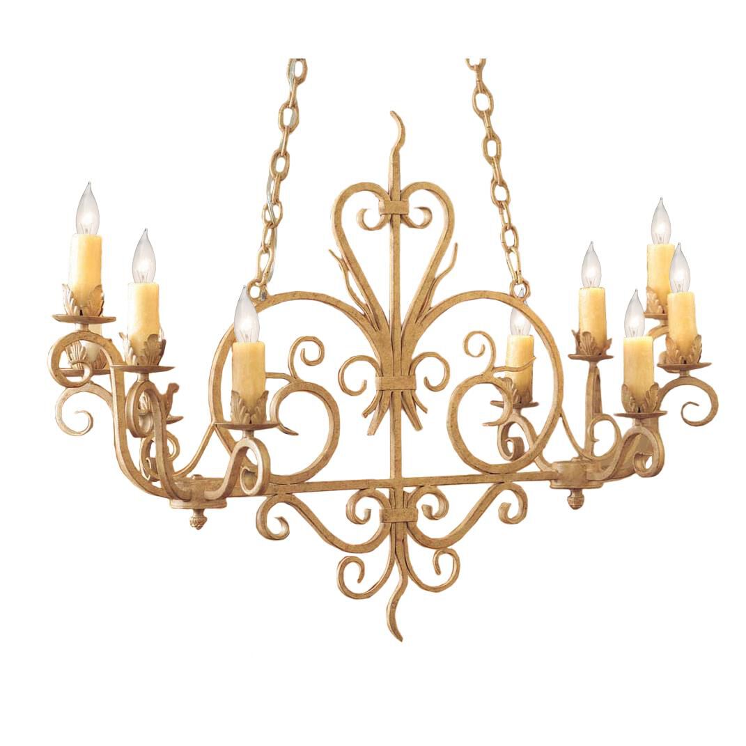 Candle chandelier - Kestrel Grove for dining room view 1