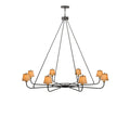 Round chandelier - Yule Halo for dining room view 1
