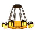 8-Light 45 in. Chandelier - Vale Loom for dining room view 1