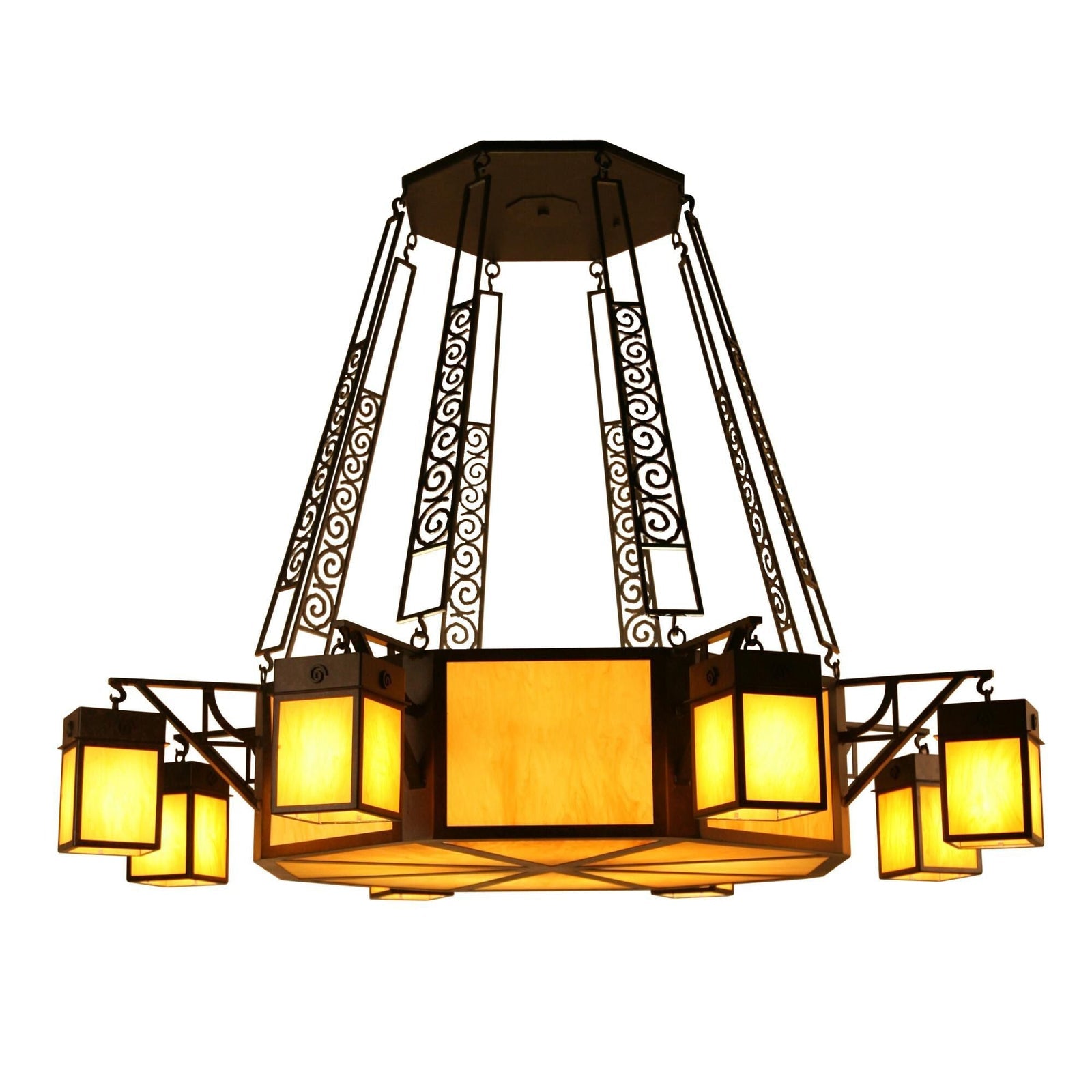 8-Light 45 in. Chandelier - Vale Loom for dining room view 1