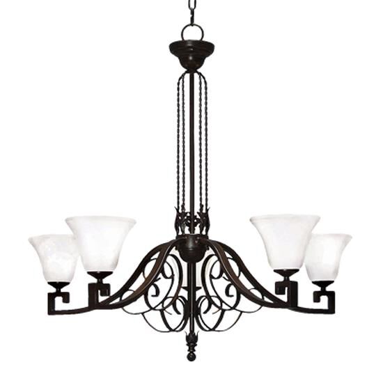 12-Light 36 in. Chandelier - Ember Grove for dining room view 1