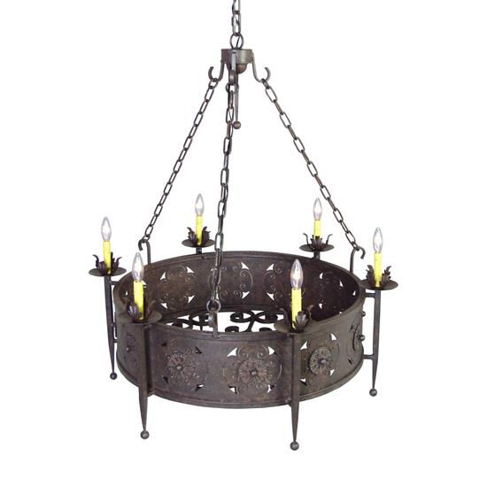 Candle chandelier - Gilda Ridge for dining room view 1
