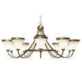2-Light 72 in. Chandelier - Verona Cove for dining room view 1