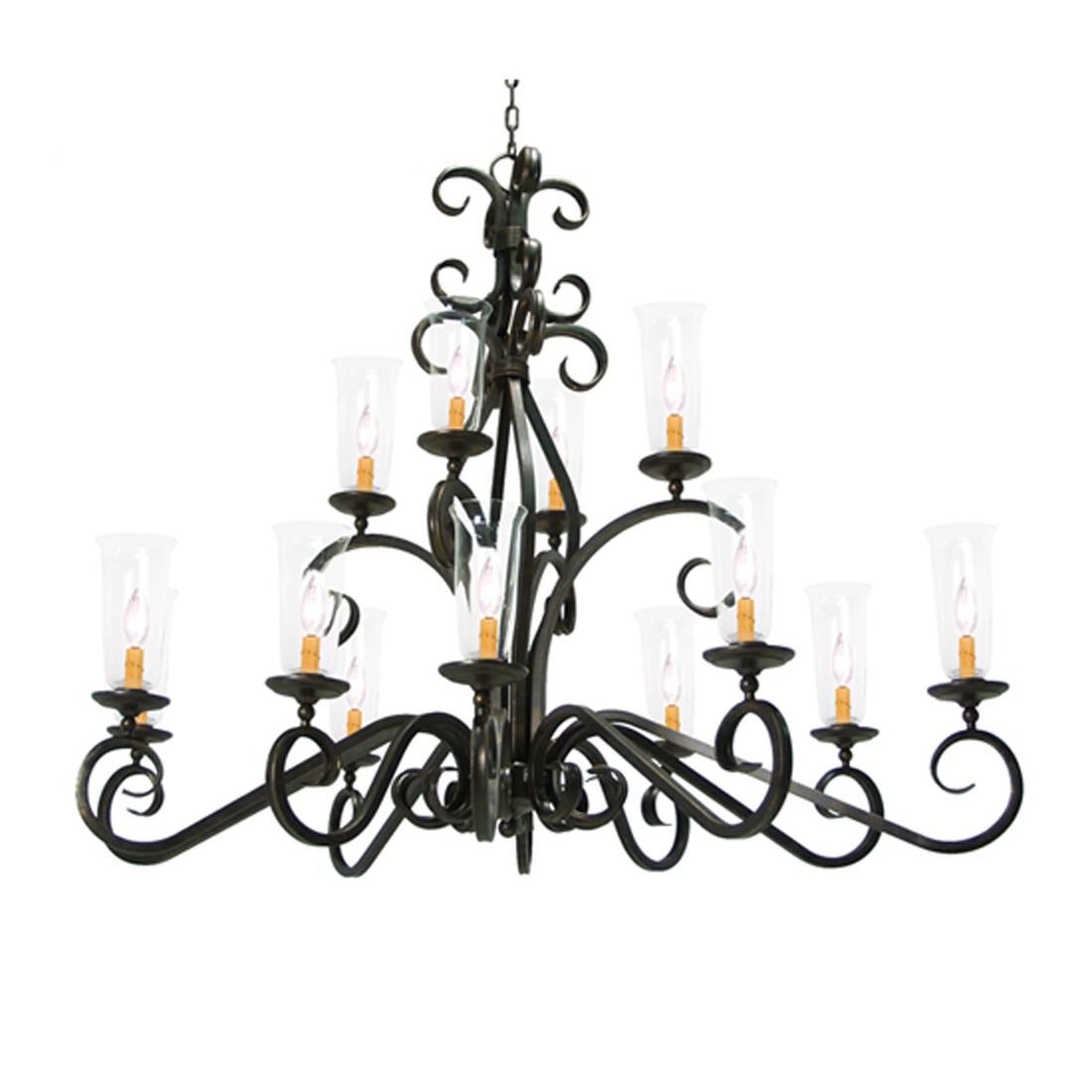 Candle chandelier - Riven Loom for dining room view 1