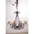 Candle chandelier - Della Ridge for dining room view 1